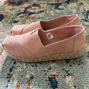 Toms bloom suede sale